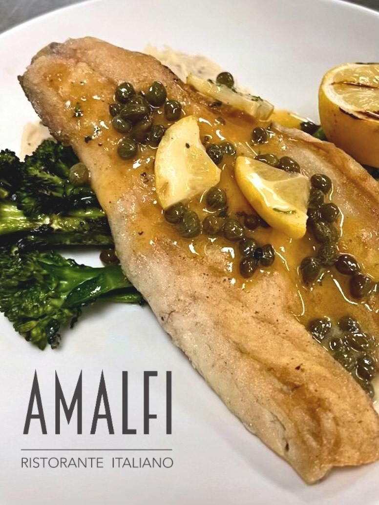 Branzino done the Amalfi way. Our Lemon Caper Butter Branzino brings the flavors of the Italian coast straight to your table. Reserve your table at Amalfi.

#amalfiknox #amalforistorante #knoxvilleeats #knoxvillefoodie #knoxvillerestaurants